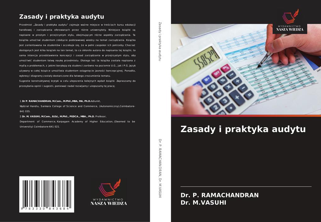 Produktbild: Zasady i praktyka audytu | P. Ramachandran, M. Vasuhi