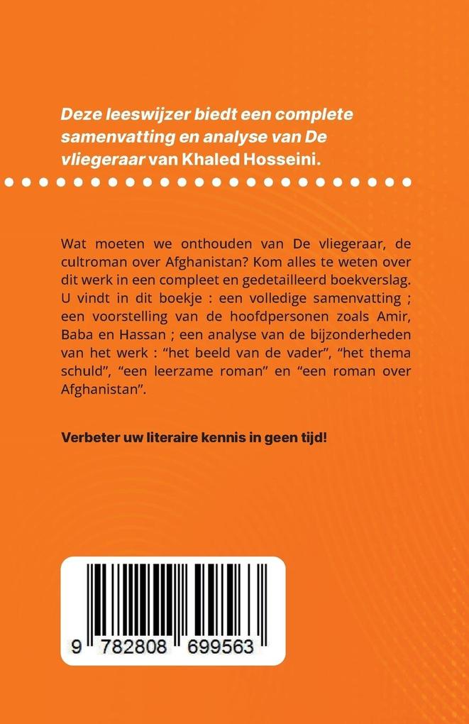 Weitere Ansicht: De vliegeraar van Khaled Hosseini (Boekanalyse) | Perrine Beaufils