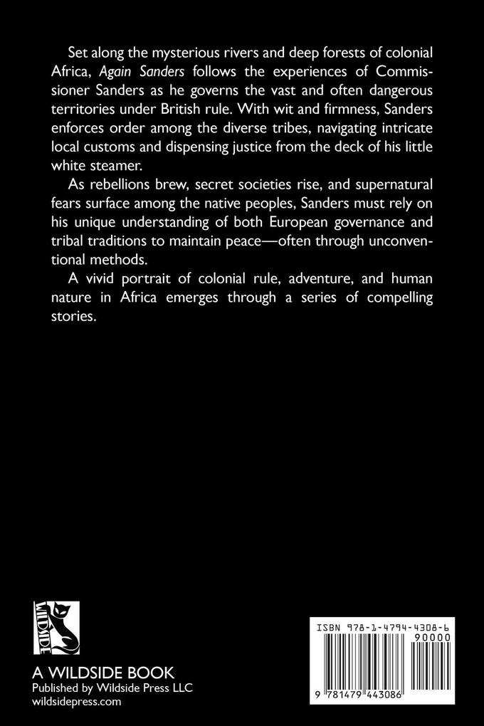 Weitere Ansicht: Again Sanders | Edgar Wallace