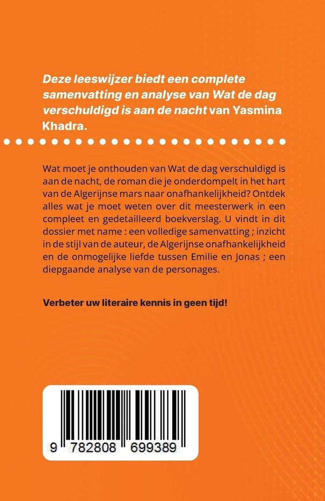 Weitere Ansicht: Wat de dag verschuldigd is aan de nacht van Yasmina Khadra (Boekanalyse) | Ludivine Auneau