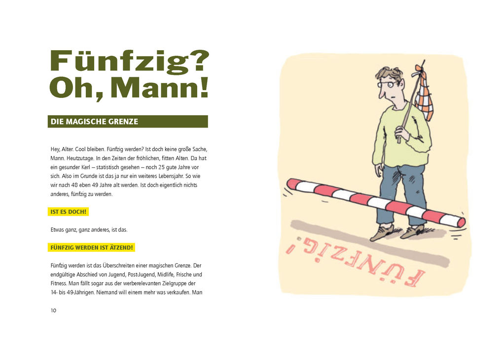 Weitere Ansicht: Alter Sack, was nun? Das Überlebensbuch für Männer. Mit Illustrationen von Til Mette | Kester Schlenz