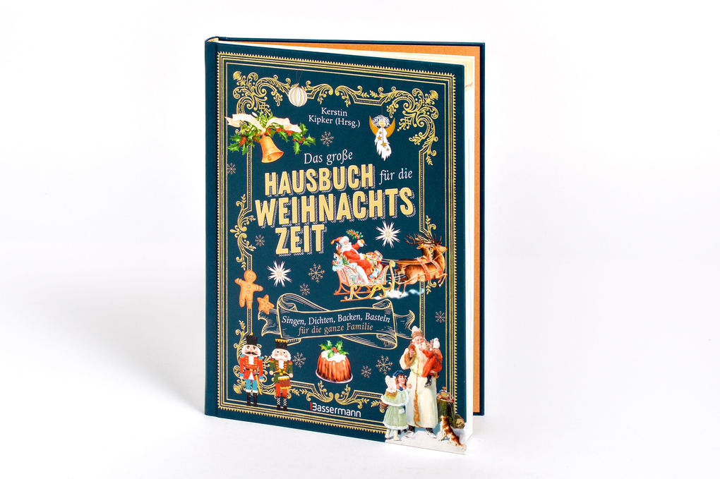 Weitere Ansicht: Das große Hausbuch für die Weihnachtszeit. Singen, Dichten, Backen, Basteln für die ganze Familie