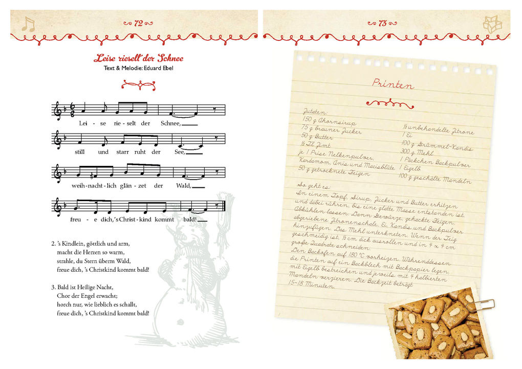 Weitere Ansicht: Das große Hausbuch für die Weihnachtszeit. Singen, Dichten, Backen, Basteln für die ganze Familie