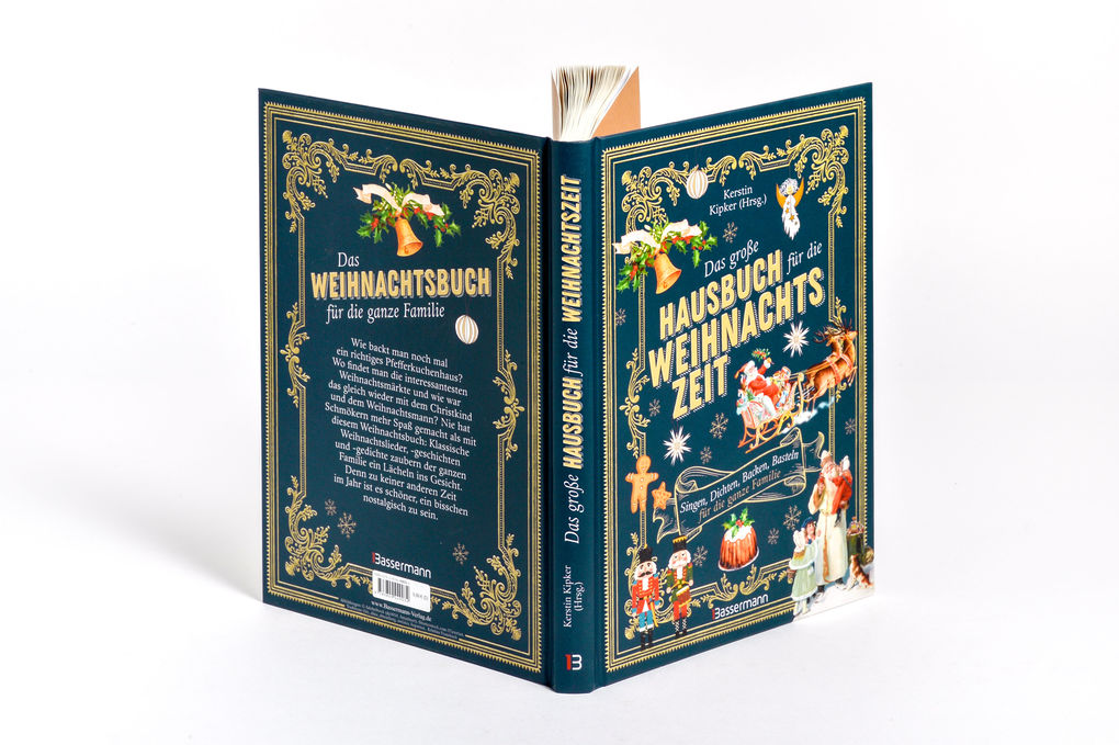 Weitere Ansicht: Das große Hausbuch für die Weihnachtszeit. Singen, Dichten, Backen, Basteln für die ganze Familie