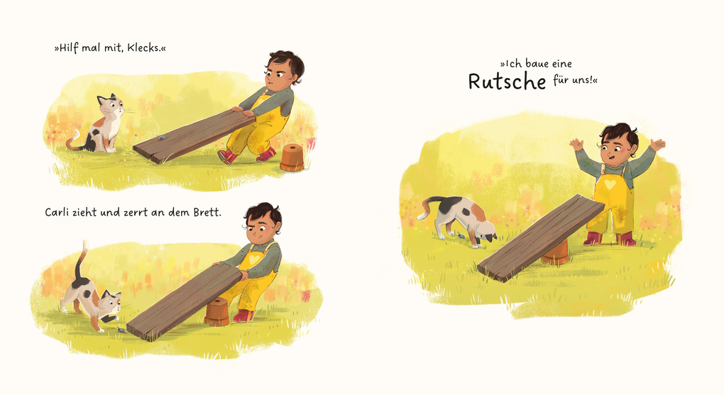 Weitere Ansicht: Carli und Klecks gehen auf den Spielplatz | Lisa Hänsch