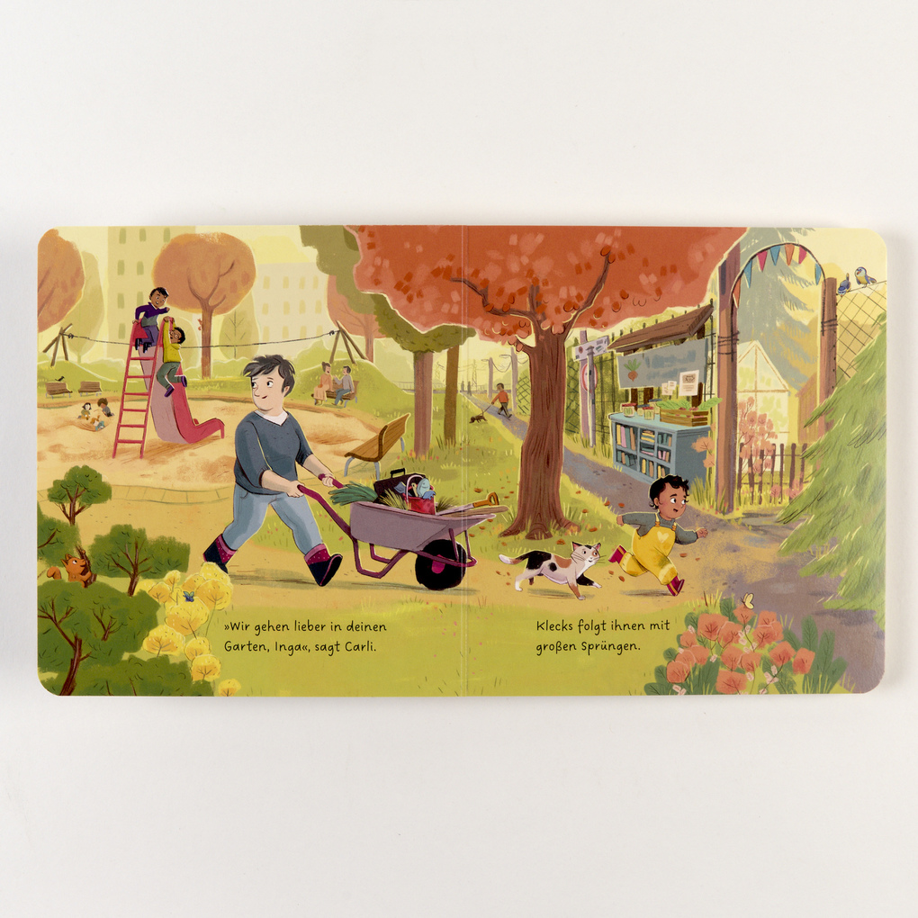 Weitere Ansicht: Carli und Klecks gehen auf den Spielplatz | Lisa Hänsch