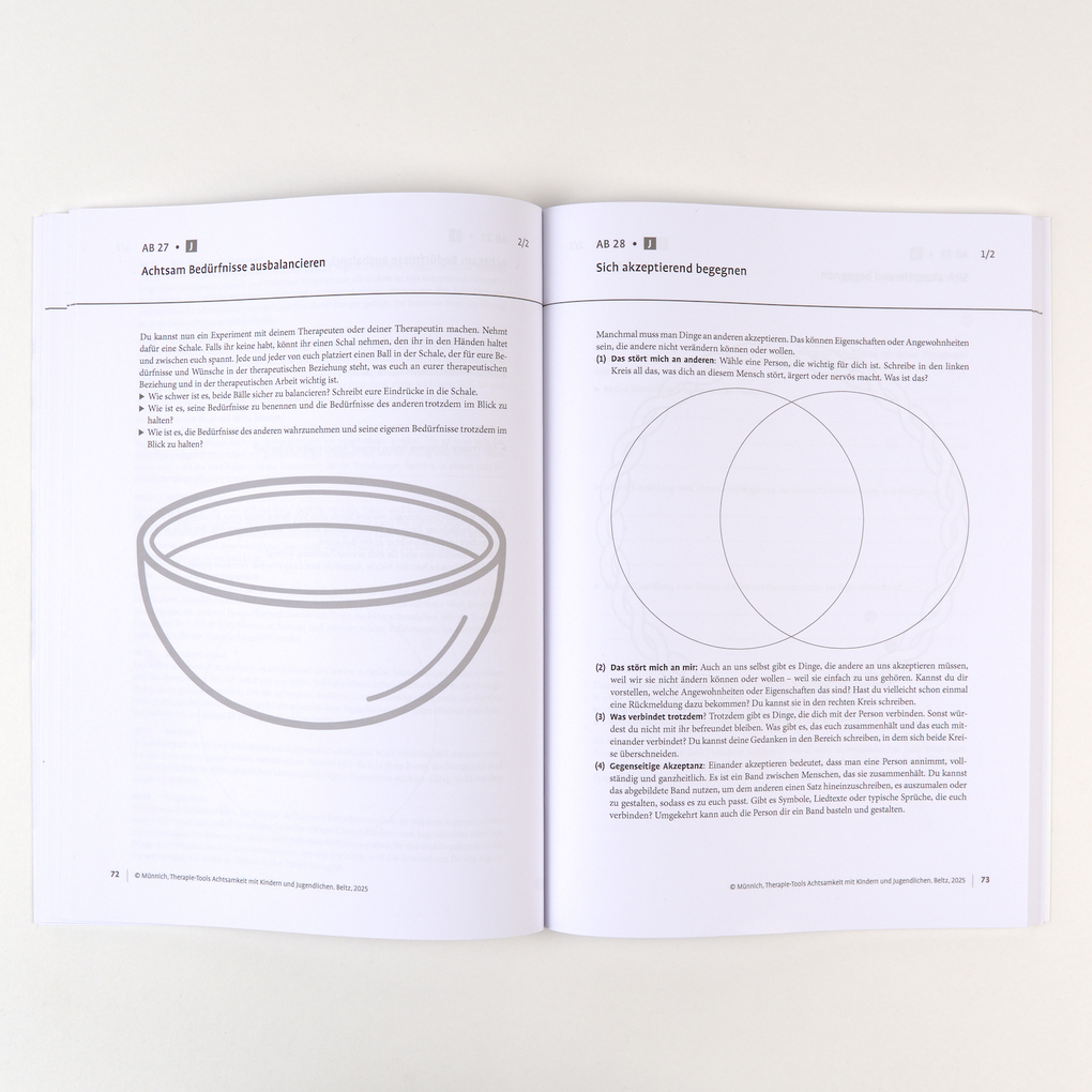 Weitere Ansicht: Therapie-Tools Achtsamkeit mit Kindern und Jugendlichen | Marny Münnich