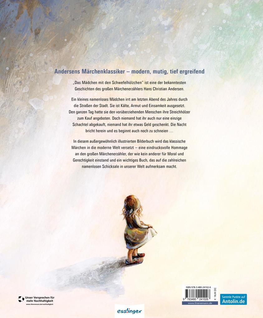 Weitere Ansicht: Das Mädchen mit den Schwefelhölzchen | Hans Christian Andersen