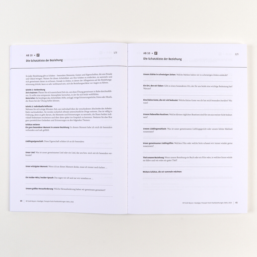 Weitere Ansicht: Therapie-Tools Paarbeziehungen | Eva Frank-Noyon, Eckhard Roediger