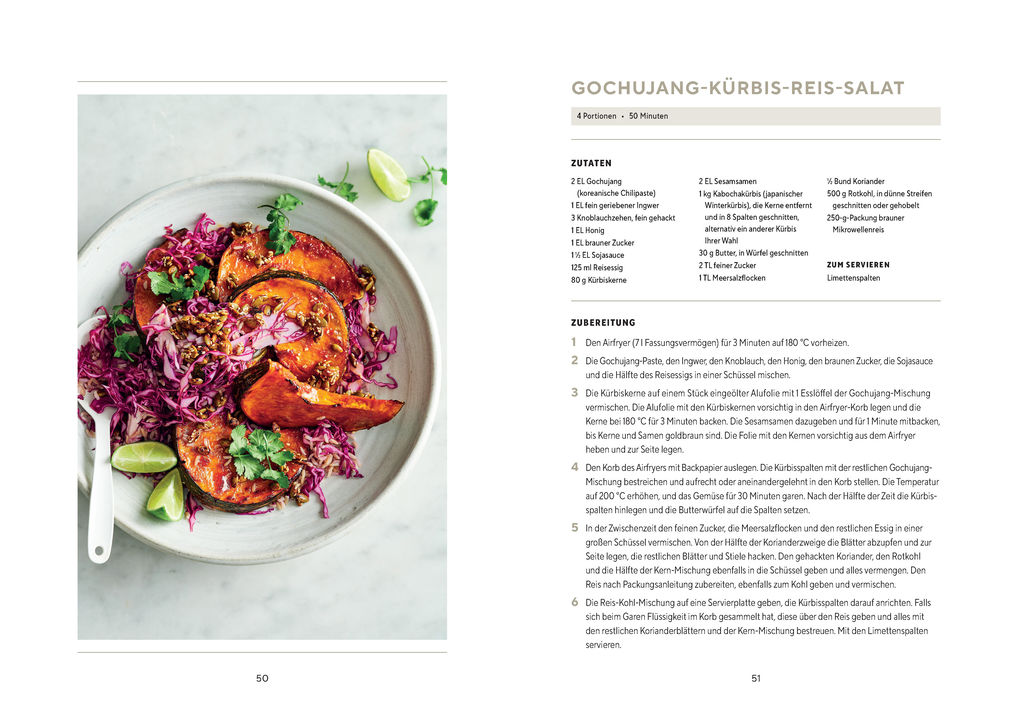 Weitere Ansicht: Airfryer vegetarisch - Die besten Rezepte für die Heißluftfritteuse