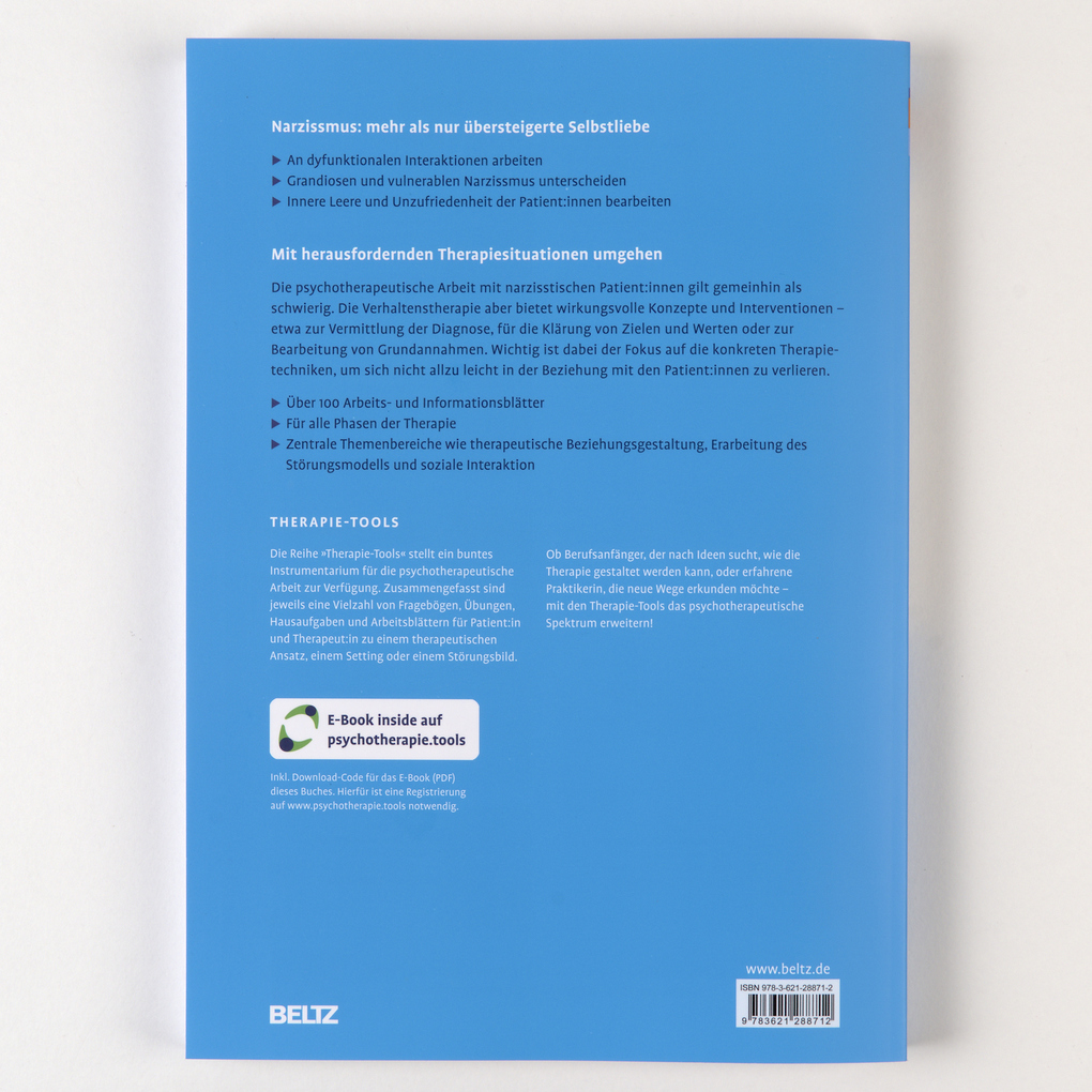 Weitere Ansicht: Therapie-Tools Narzissmus | Claas-Hinrich Lammers, Gunnar Eismann