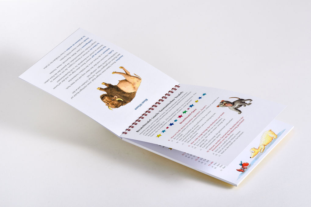 Weitere Ansicht: Der kleine Drache Kokosnuss - Quizblock Tiere | Ingo Siegner