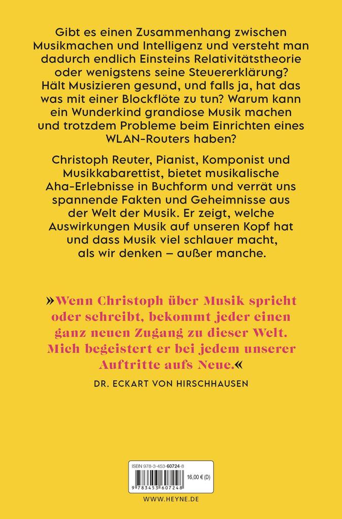 Weitere Ansicht: Musik macht schlau - außer manche | Christoph Reuter