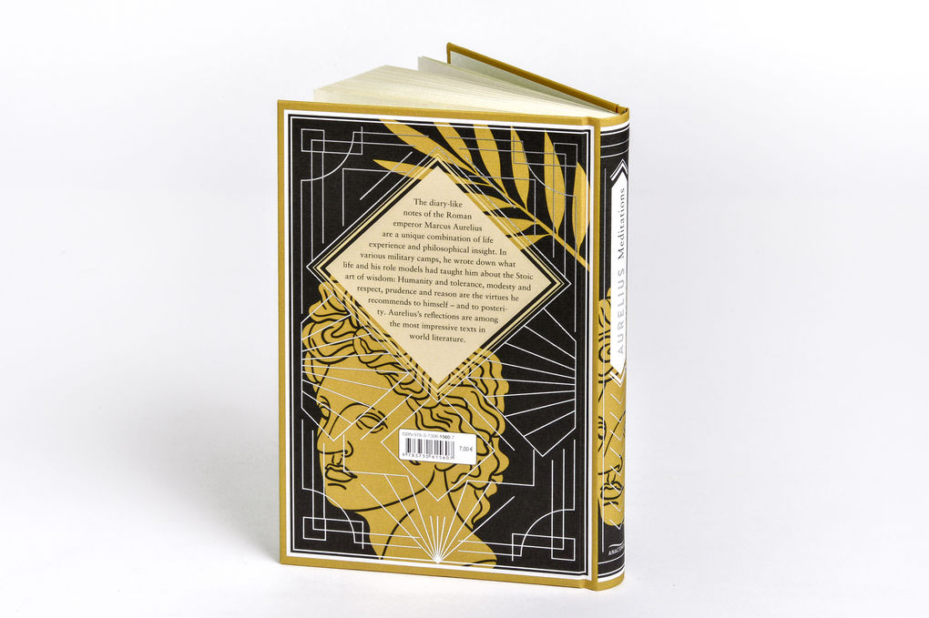 Weitere Ansicht: Aurelius - Meditations. A special edition hardcover embossed with silver foil | Marcus Aurelius, Marc Aurel