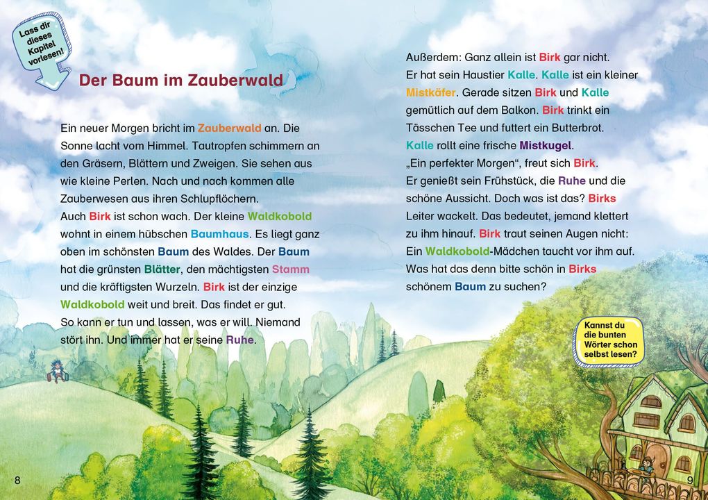 Weitere Ansicht: Birk und der Baum-Zauber | Annette Moser