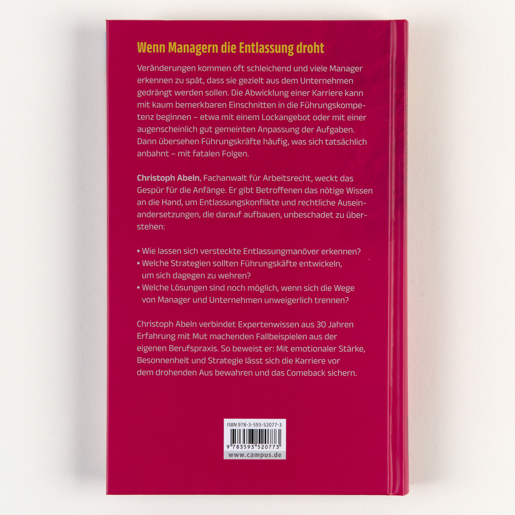 Weitere Ansicht: Vom Karriereknick zum Comeback | Christoph Abeln