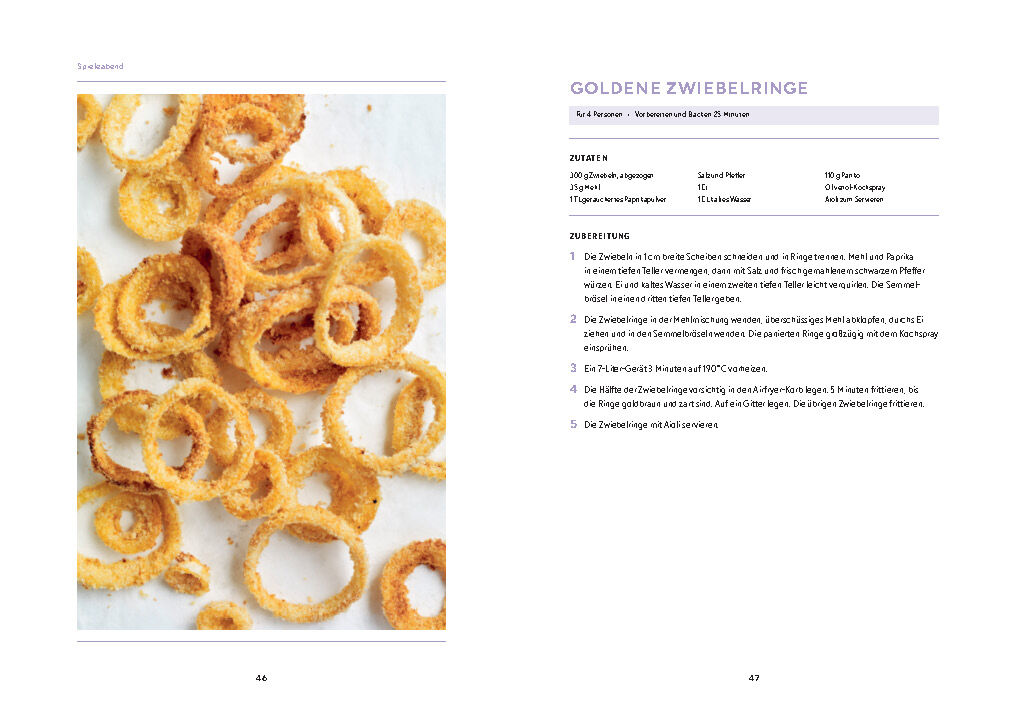 Weitere Ansicht: Airfryer Snacks - Die besten Rezepte für die Heißluftfritteuse