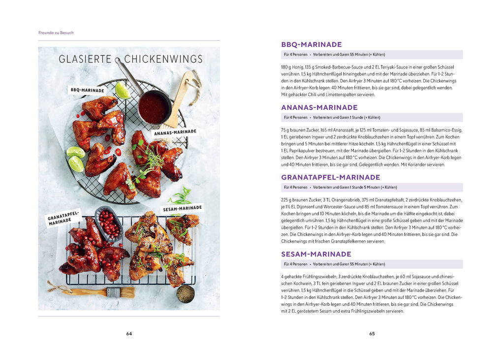 Weitere Ansicht: Airfryer Snacks - Die besten Rezepte für die Heißluftfritteuse