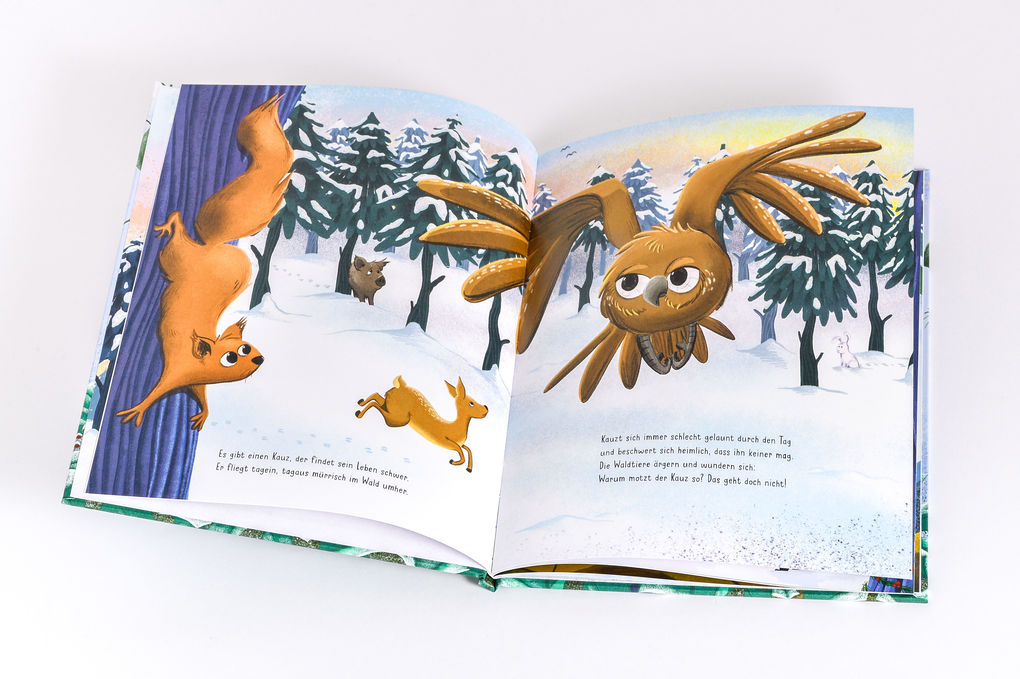 Weitere Ansicht: Der Weihnachtskauz | Britta Sabbag