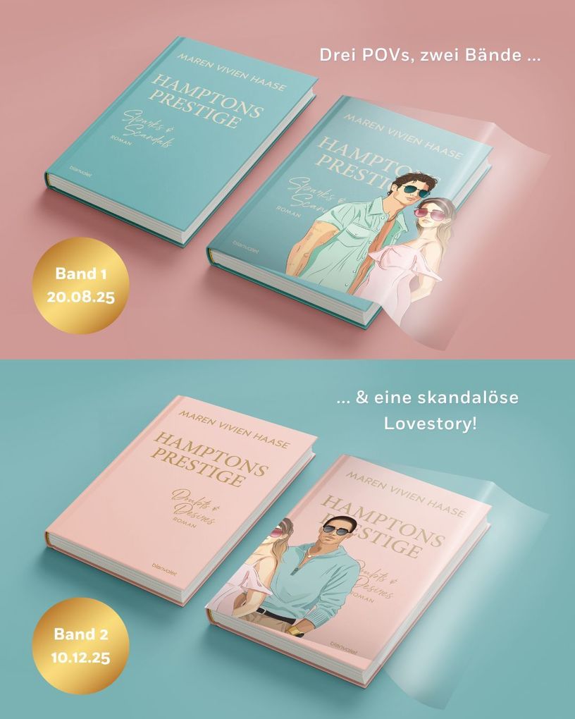 Weitere Ansicht: Hamptons Prestige - Sparks & Scandals | Maren Vivien Haase