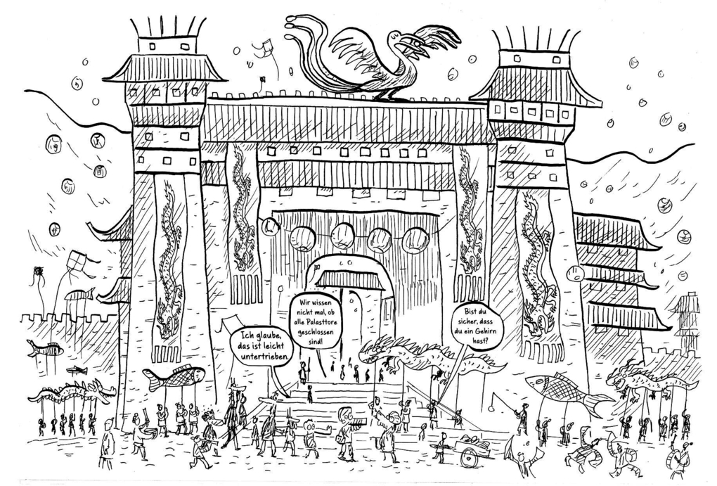 Weitere Ansicht: Julius Zebra - Aufruhr im alten China | Gary Northfield