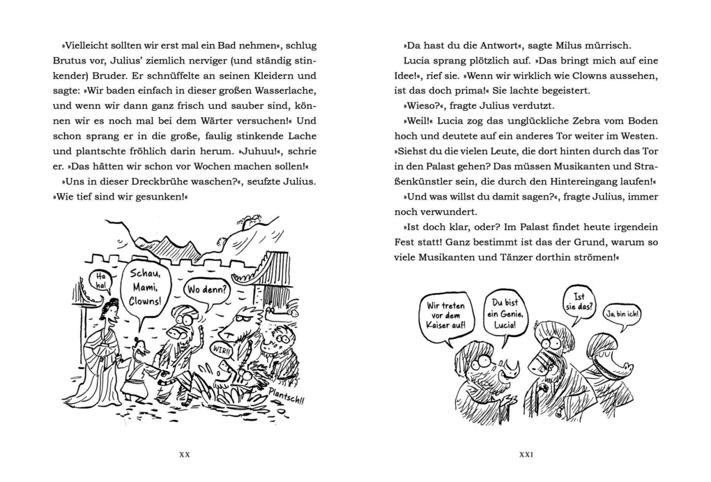 Weitere Ansicht: Julius Zebra - Aufruhr im alten China | Gary Northfield