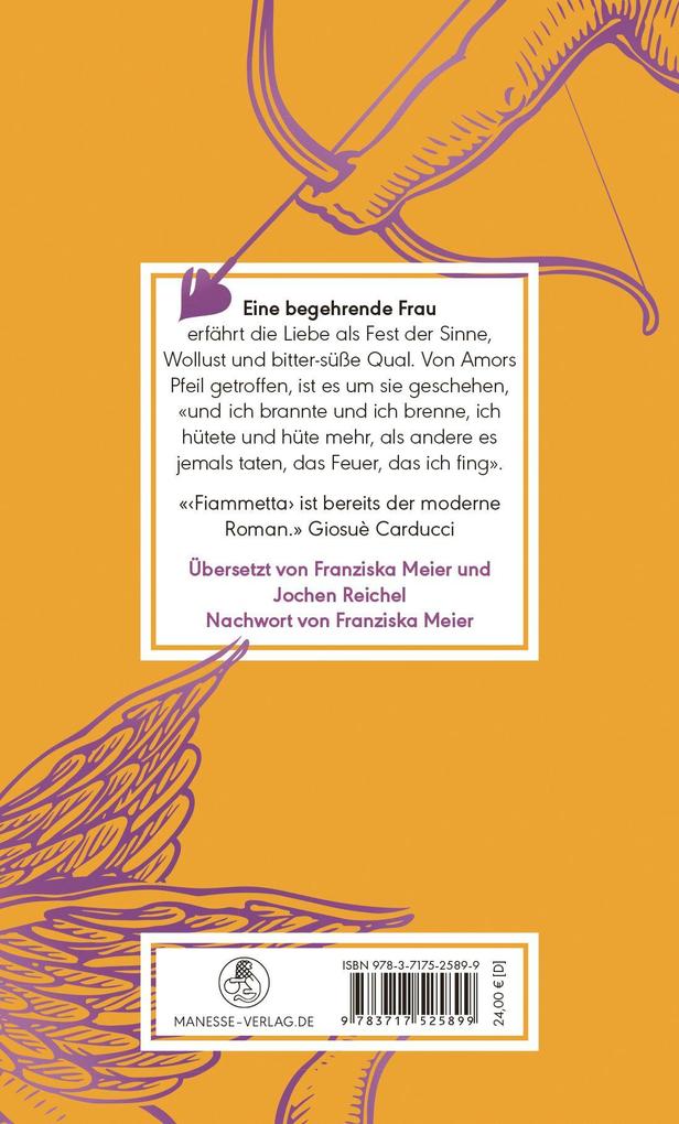 Weitere Ansicht: Die Klage der Madonna Fiammetta | Giovanni Boccaccio