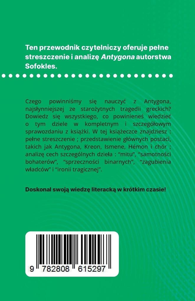 Weitere Ansicht: Antygona ksika Sofokles (Analiza ksiki) | Valérie Nigdelian-Fabre