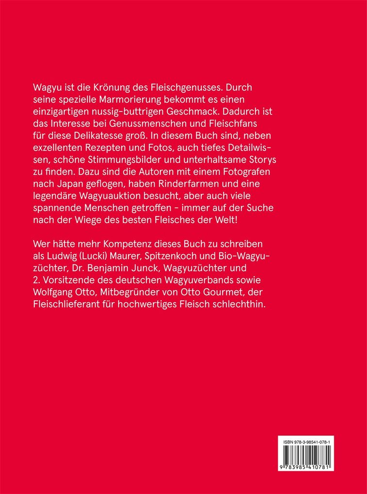 Weitere Ansicht: Wagyu | Ludwig Maurer, Benjamin Junck, Wolfgang Otto