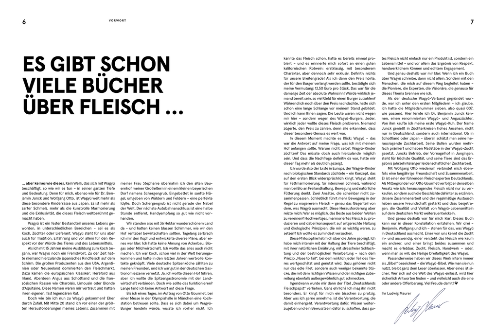 Weitere Ansicht: Wagyu | Ludwig Maurer, Benjamin Junck, Wolfgang Otto