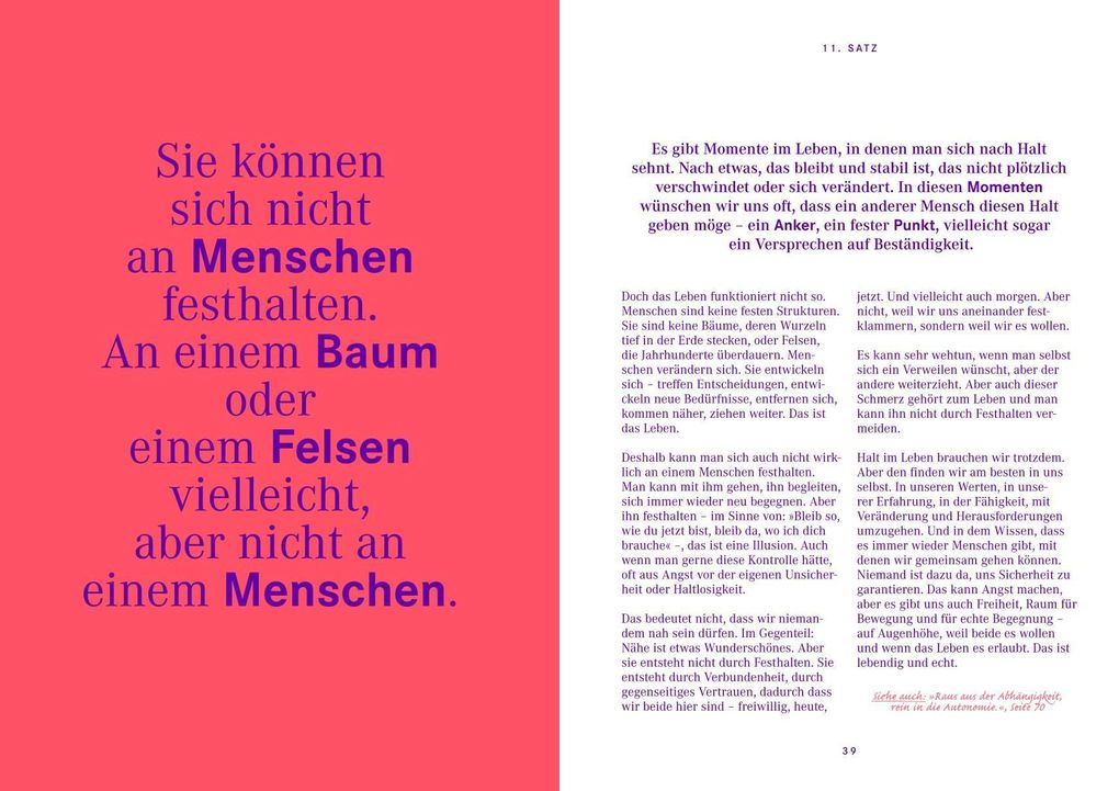 Weitere Ansicht: In der Komfortzone wächst nichts. Die schönsten Gärten blühen außerhalb. | Gitta Jacob