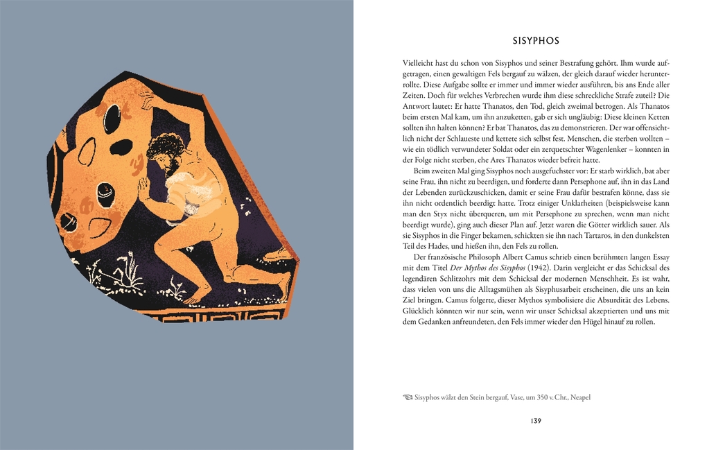 Weitere Ansicht: Göttinnen und Götter | Caroline Lawrence