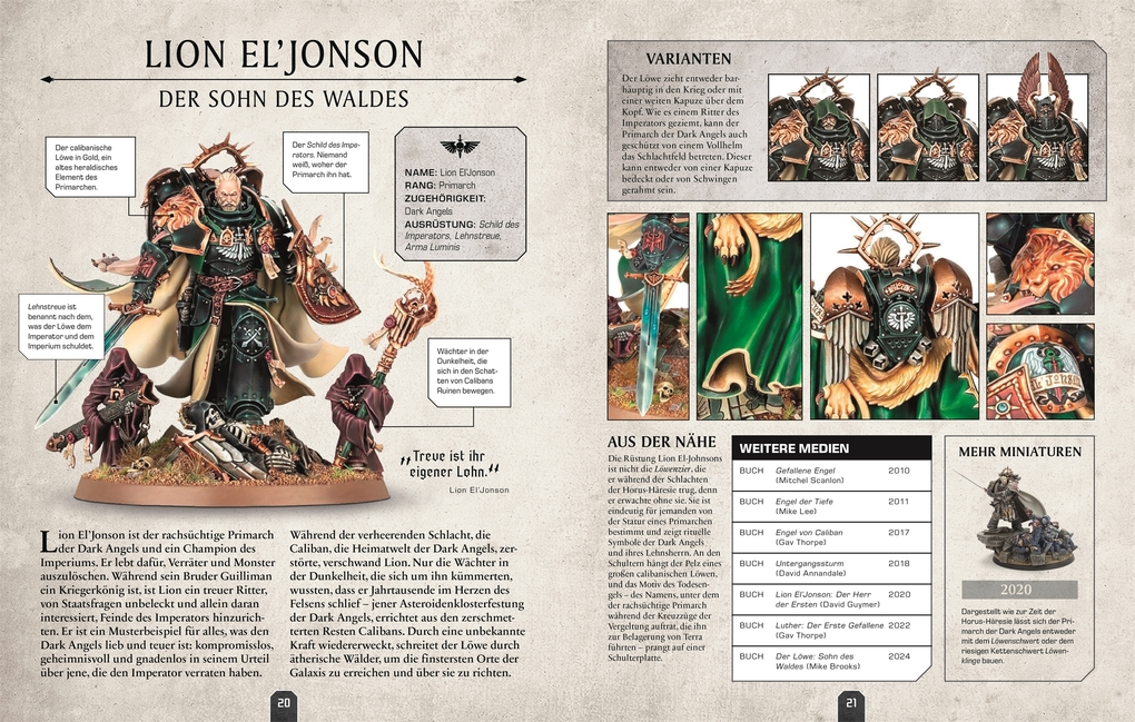 Weitere Ansicht: Warhammer 40.000 Lexikon der Figuren
