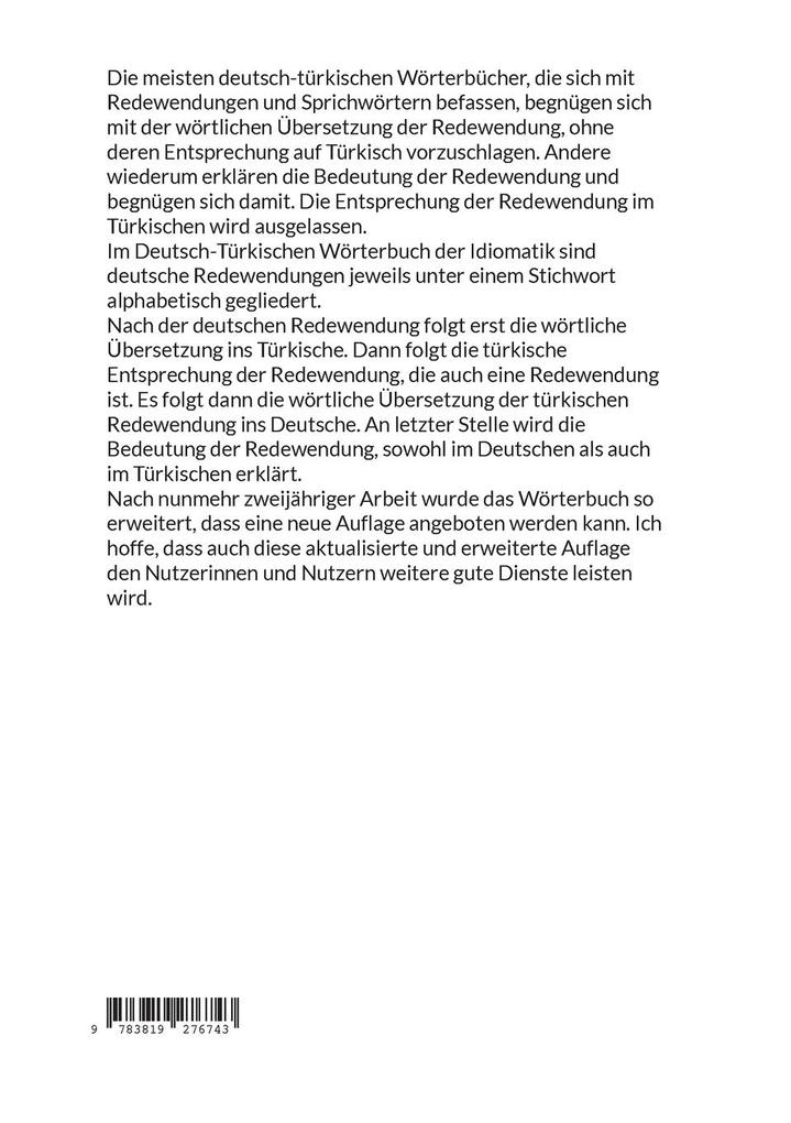 Weitere Ansicht: Deutsch-Türkisches Wörterbuch der Idiomatik | Nazim Kiygi