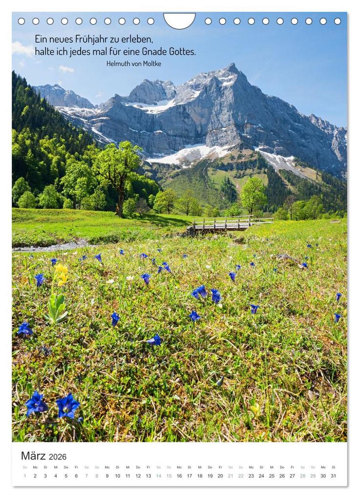 Weitere Ansicht: Christliche Natur-Poster 2026 (Wandkalender 2026 DIN A4 hoch), CALVENDO Monatskalender | SusaZoom SusaZoom, Calvendo, SusaZoom