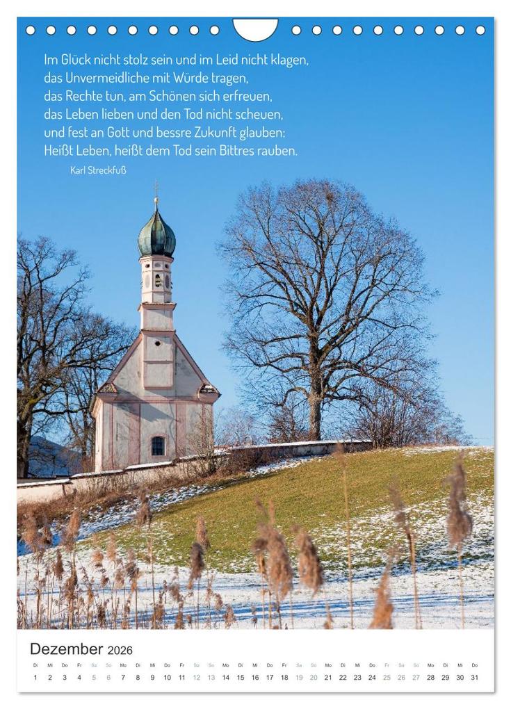 Weitere Ansicht: Christliche Natur-Poster 2026 (Wandkalender 2026 DIN A4 hoch), CALVENDO Monatskalender | SusaZoom SusaZoom, Calvendo, SusaZoom