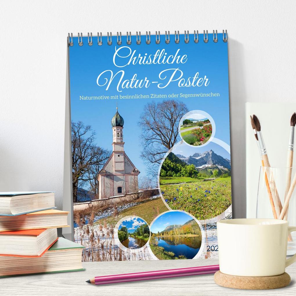 Weitere Ansicht: Christliche Natur-Poster 2026 (Tischkalender 2026 DIN A5 hoch), CALVENDO Monatskalender | SusaZoom SusaZoom, Calvendo, SusaZoom