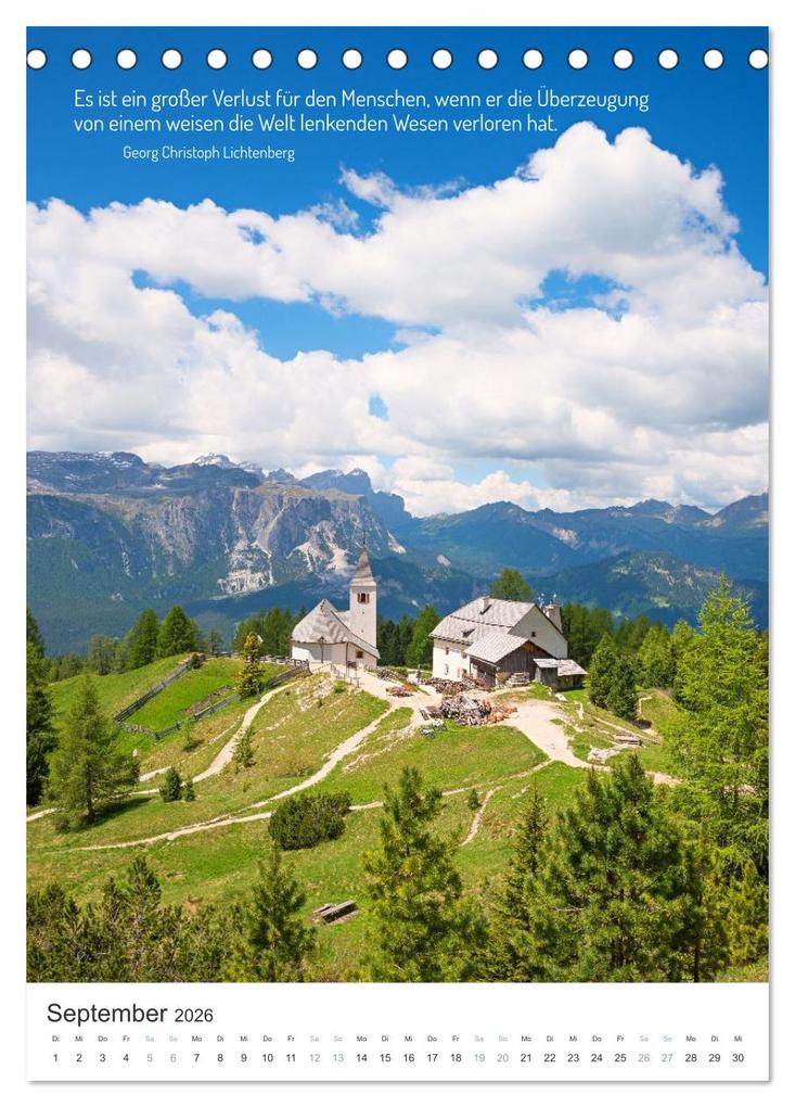 Weitere Ansicht: Christliche Natur-Poster 2026 (Tischkalender 2026 DIN A5 hoch), CALVENDO Monatskalender | SusaZoom SusaZoom, Calvendo, SusaZoom