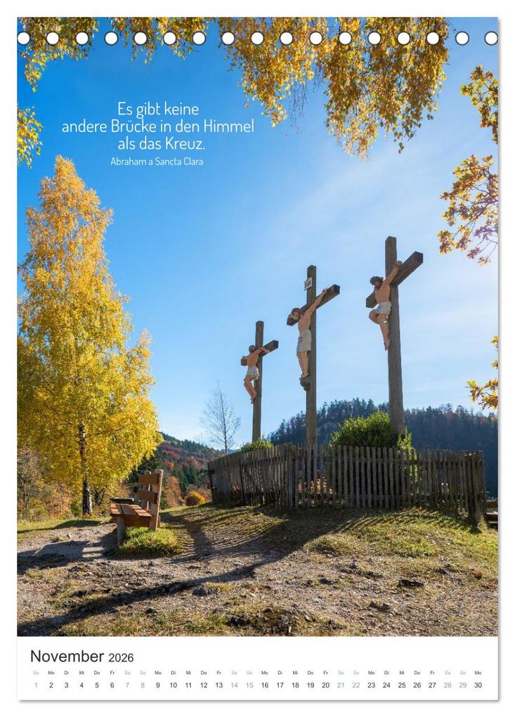 Weitere Ansicht: Christliche Natur-Poster 2026 (Tischkalender 2026 DIN A5 hoch), CALVENDO Monatskalender | SusaZoom SusaZoom, Calvendo, SusaZoom