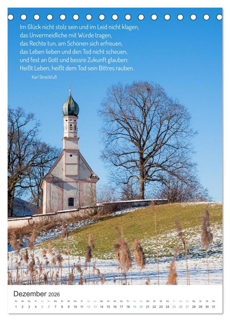 Weitere Ansicht: Christliche Natur-Poster 2026 (Tischkalender 2026 DIN A5 hoch), CALVENDO Monatskalender | SusaZoom SusaZoom, Calvendo, SusaZoom