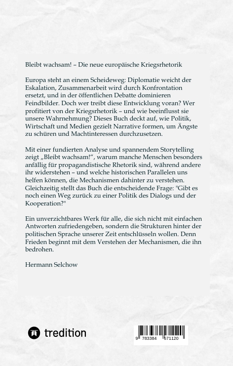 Weitere Ansicht: Bleibt wachsam! | Hermann Selchow