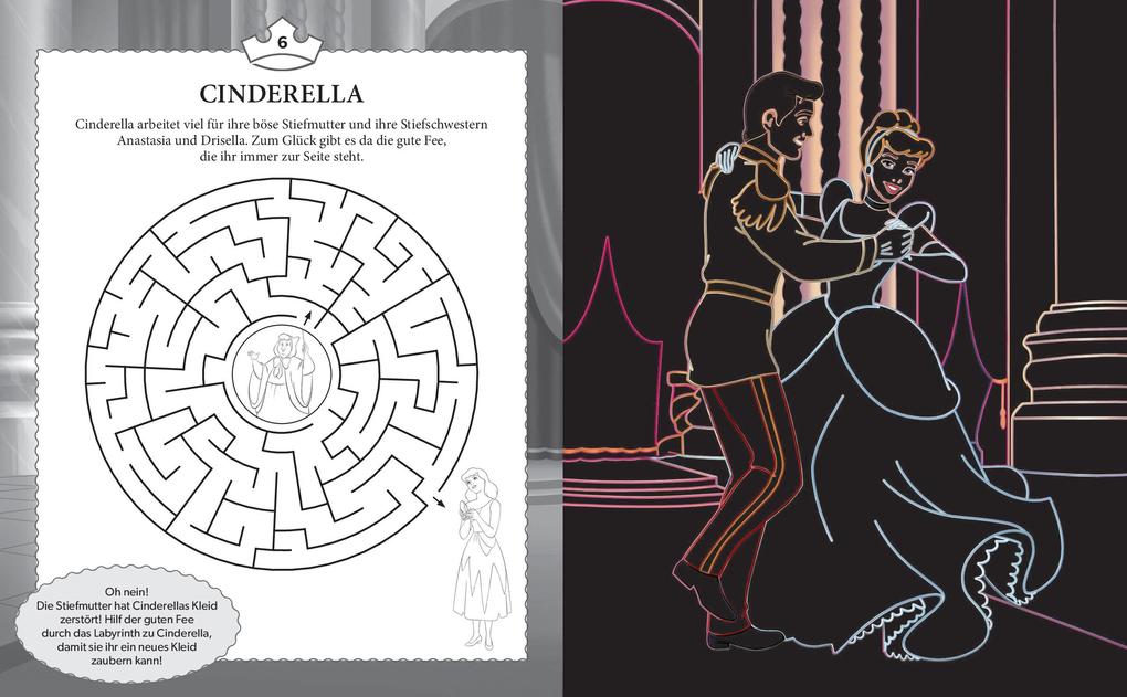 Weitere Ansicht: Disney Prinzessinnen Kritzel-Kratzel-Buch