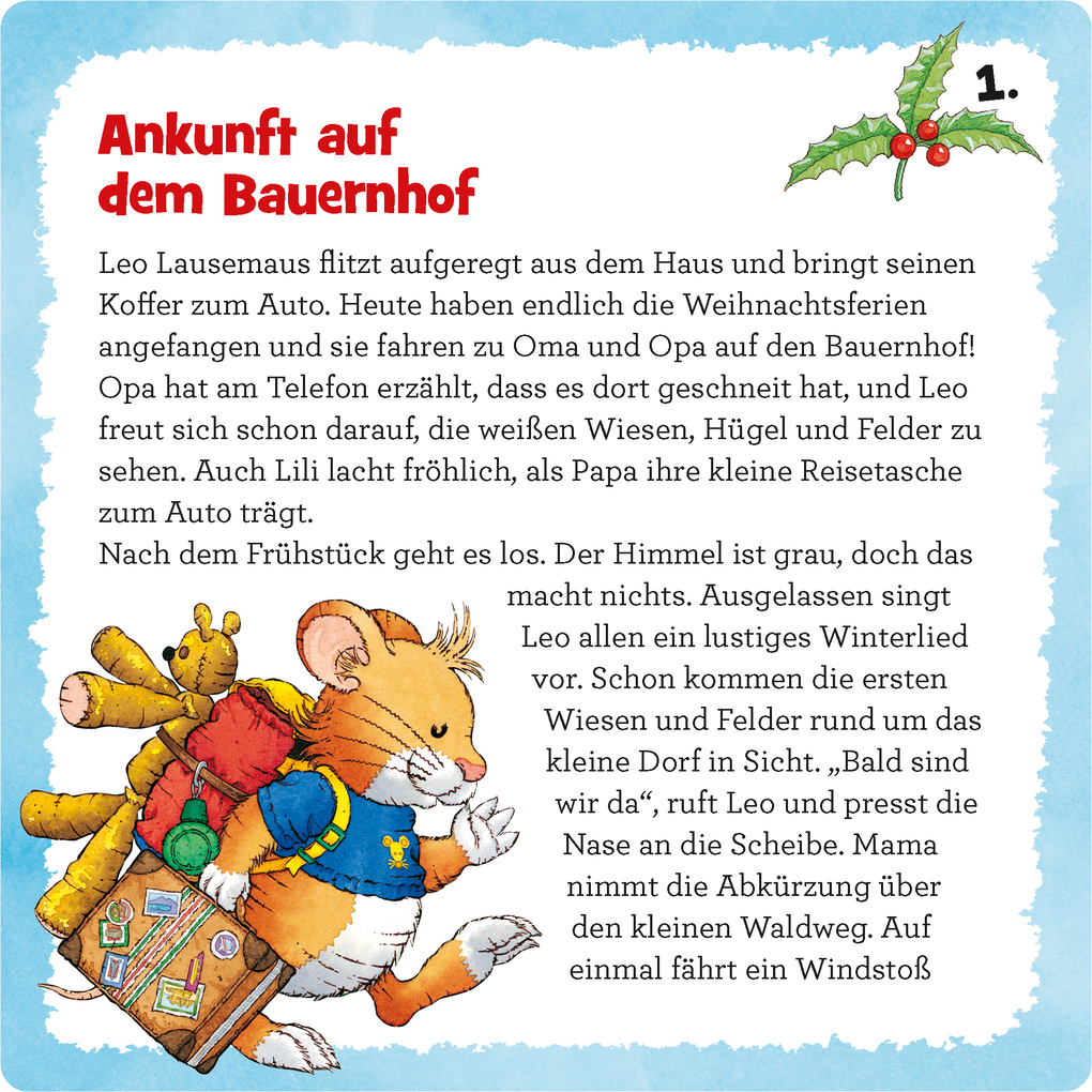 Weitere Ansicht: Leo Lausemaus - 24 Geschichten aus dem Winterwald | Sophia Witt