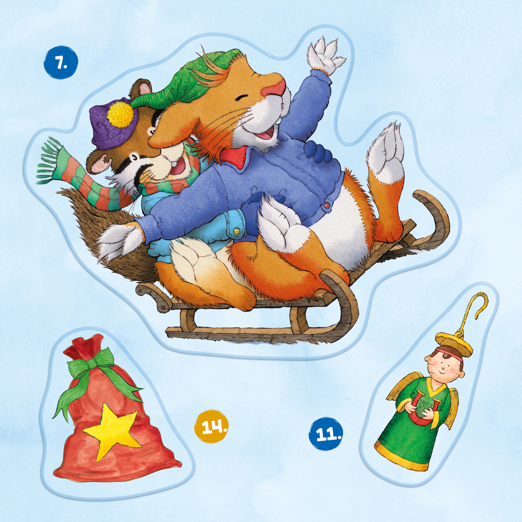 Weitere Ansicht: Leo Lausemaus - 24 Geschichten aus dem Winterwald | Sophia Witt