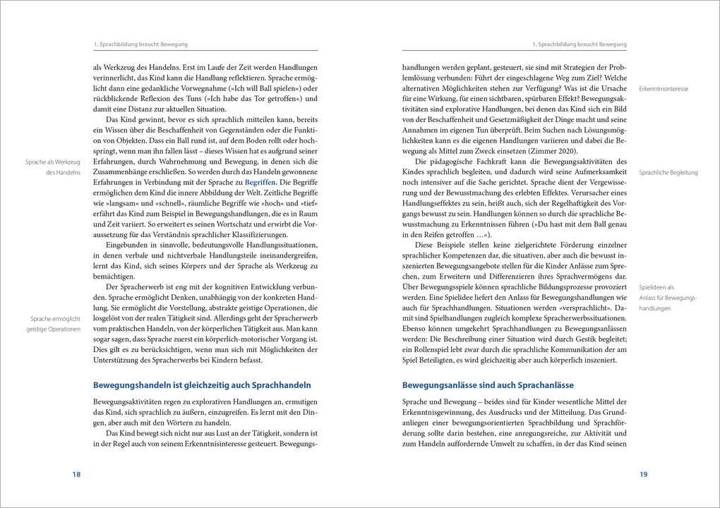 Weitere Ansicht: Handbuch Sprache und Bewegung | Renate Zimmer