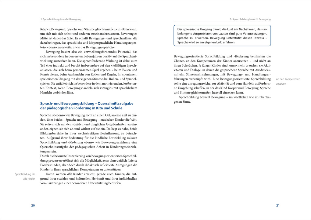 Weitere Ansicht: Handbuch Sprache und Bewegung | Renate Zimmer