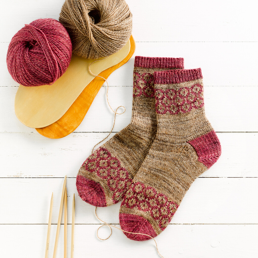 Weitere Ansicht: Stricken mit Links | Sandra Bunjes