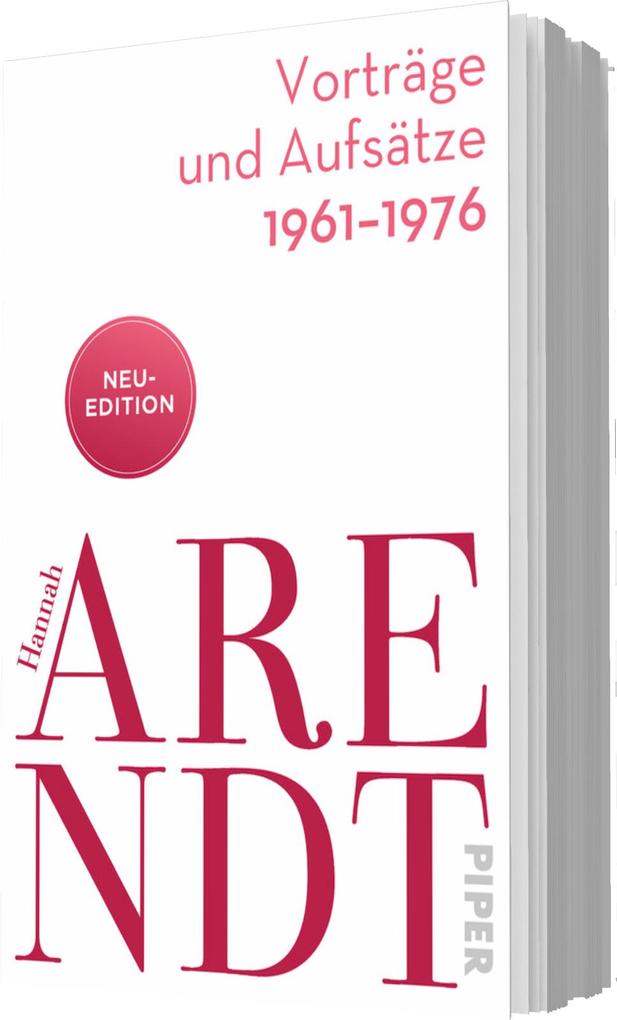 Weitere Ansicht: Vorträge und Aufsätze 1961-1976 | Hannah Arendt