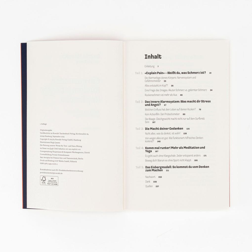 Weitere Ansicht: Ein gesunder Rücken ist auch Kopfsache | Catrin Marnitz, Tina Epking