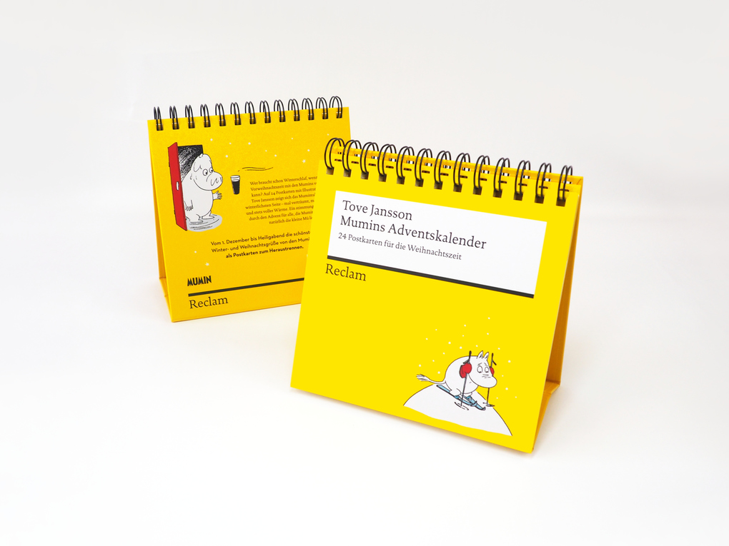 Weitere Ansicht: Mumins Adventskalender. 24 Postkarten für die Weihnachtszeit (Advents-Postkartenaufsteller) | Tove Jansson